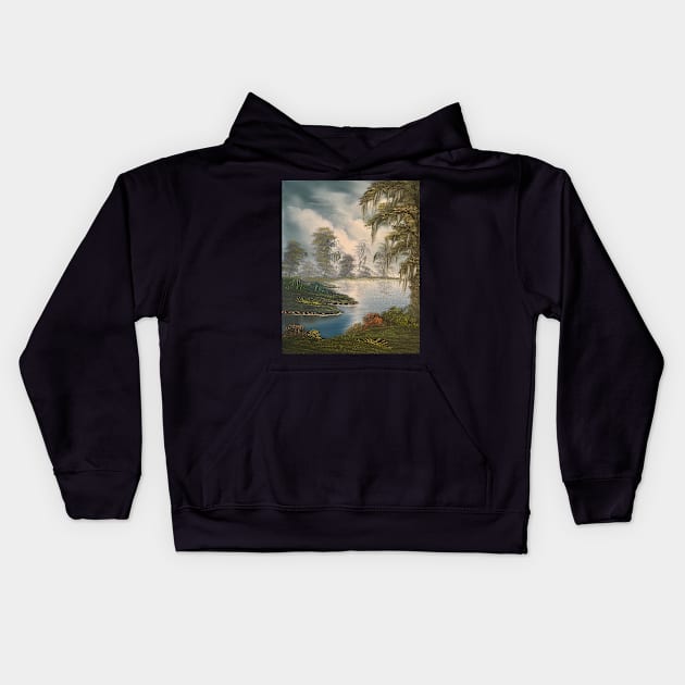 Wetlands Kids Hoodie by J&S mason